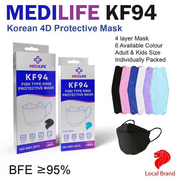KF94 Disposable Mask - Plain
