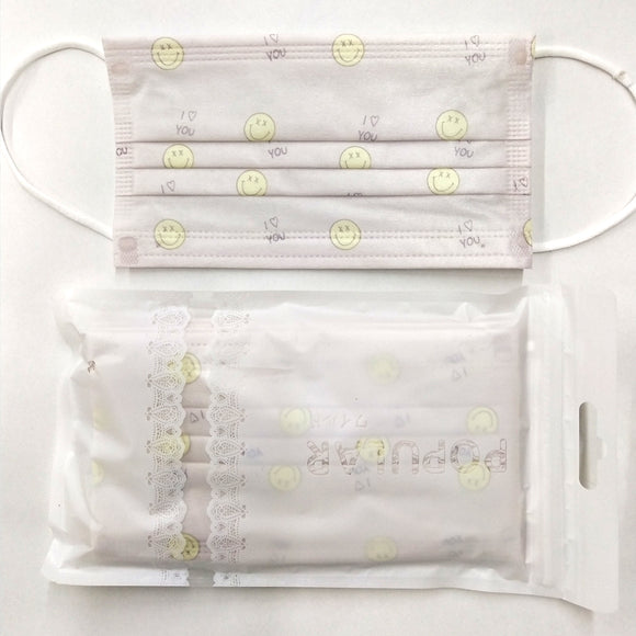 Adult Disposable Mask with Design 10 pieces per pack E2